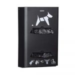 distributeur proprete canine mural rouleau gris manganese hygeca