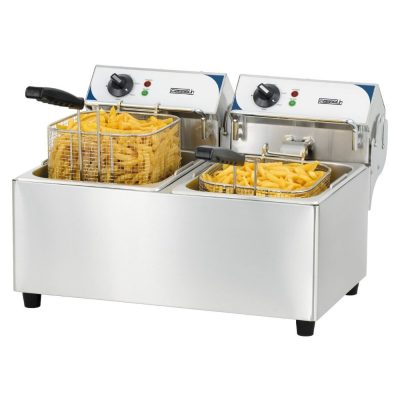 friteuse électrique 2 x 7 litres