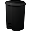 poubelle a pedale 30l noir prima green